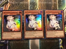 3X ASH BLOSSOM & JOYOUS SPRING 3X * ALTERNATE ART SUPER RARE RA04-EN025 YUGIOH!