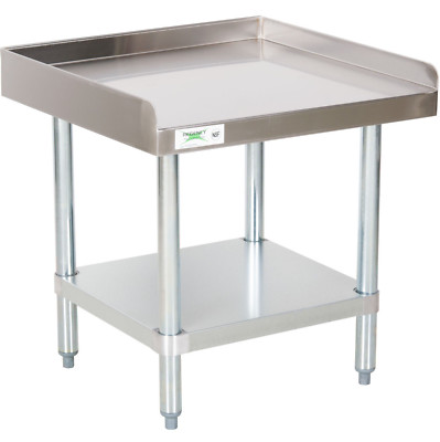 24'' x 24'' Stainless Steel Table Commercial Heavy Equipment Mixer Grill Stand NSF