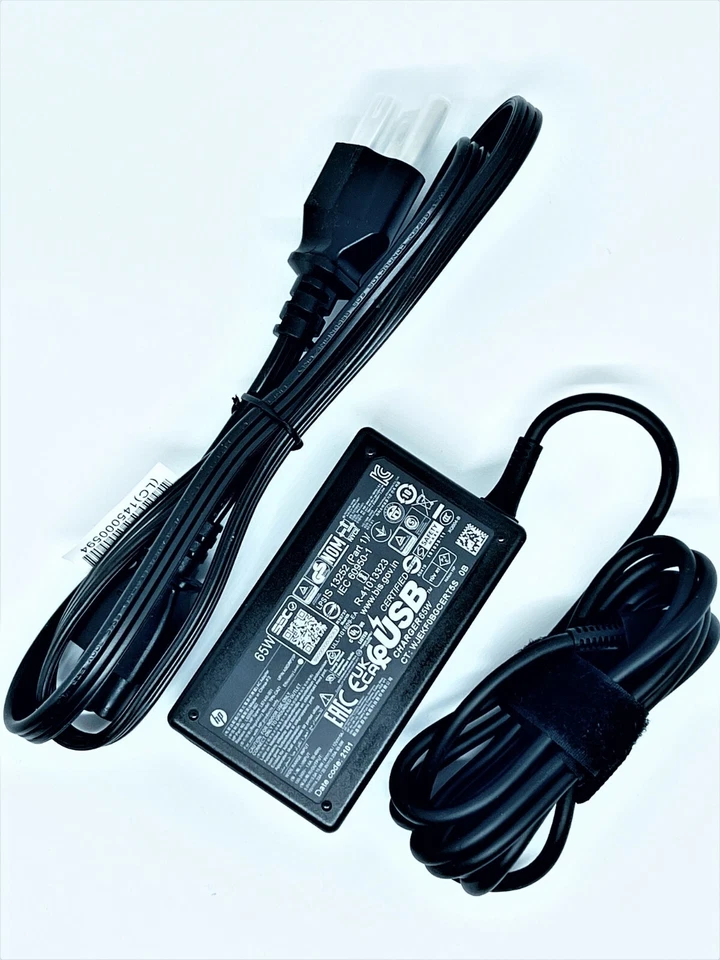 NEW Genuine OEM AC Power Adapter Charger for HP EliteBook 855 G7 - Image 2 of 4