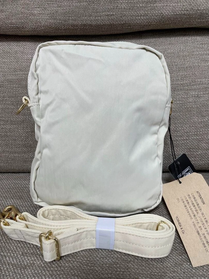 PORTER Yoshida-Kaban UNUSED Shoulder Bag White Made in Japan Outlet product Foto 3 de 4