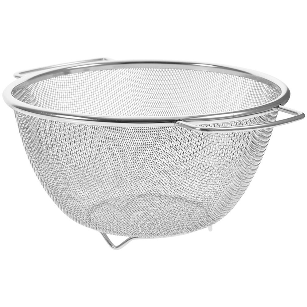 Colander V Shape Stainless Steel Rice Colander With Grater Lid 304 Stainless Steel Rice ...