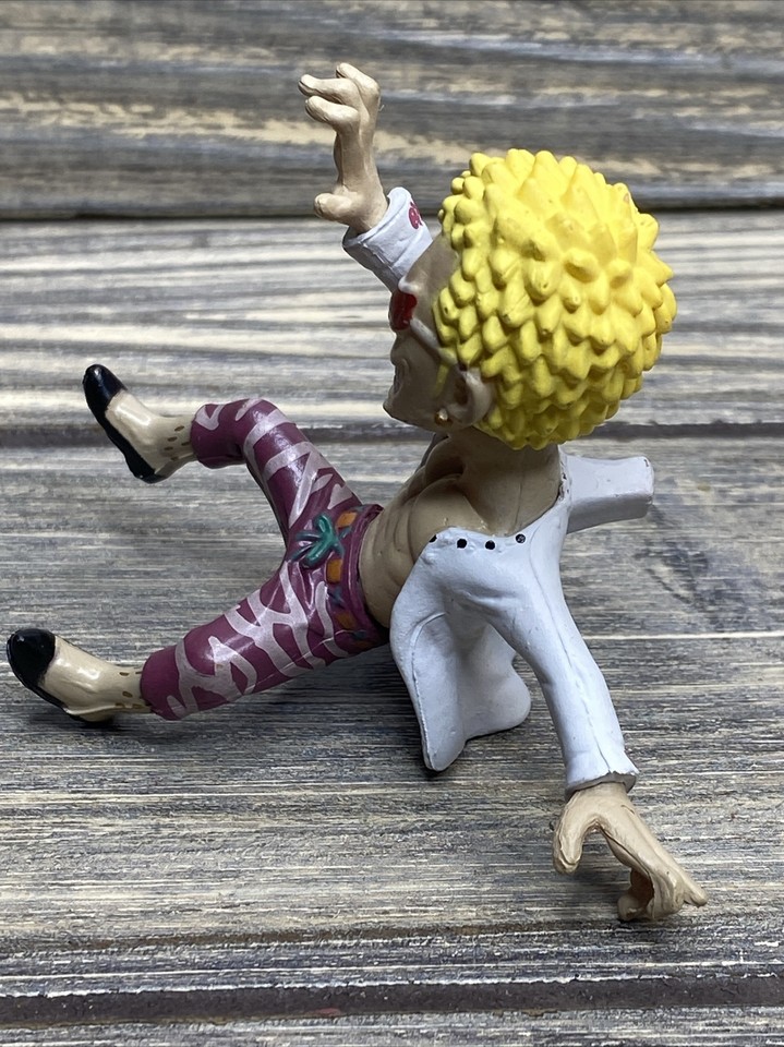 Vintage Don Quixote Doflamingo Plastic Figure White Coat Red Glasses eBay