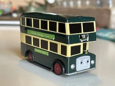 Thomas & Friends Trackmaster Green Bulgy The Bus Motorized Train Tank Tomy Works