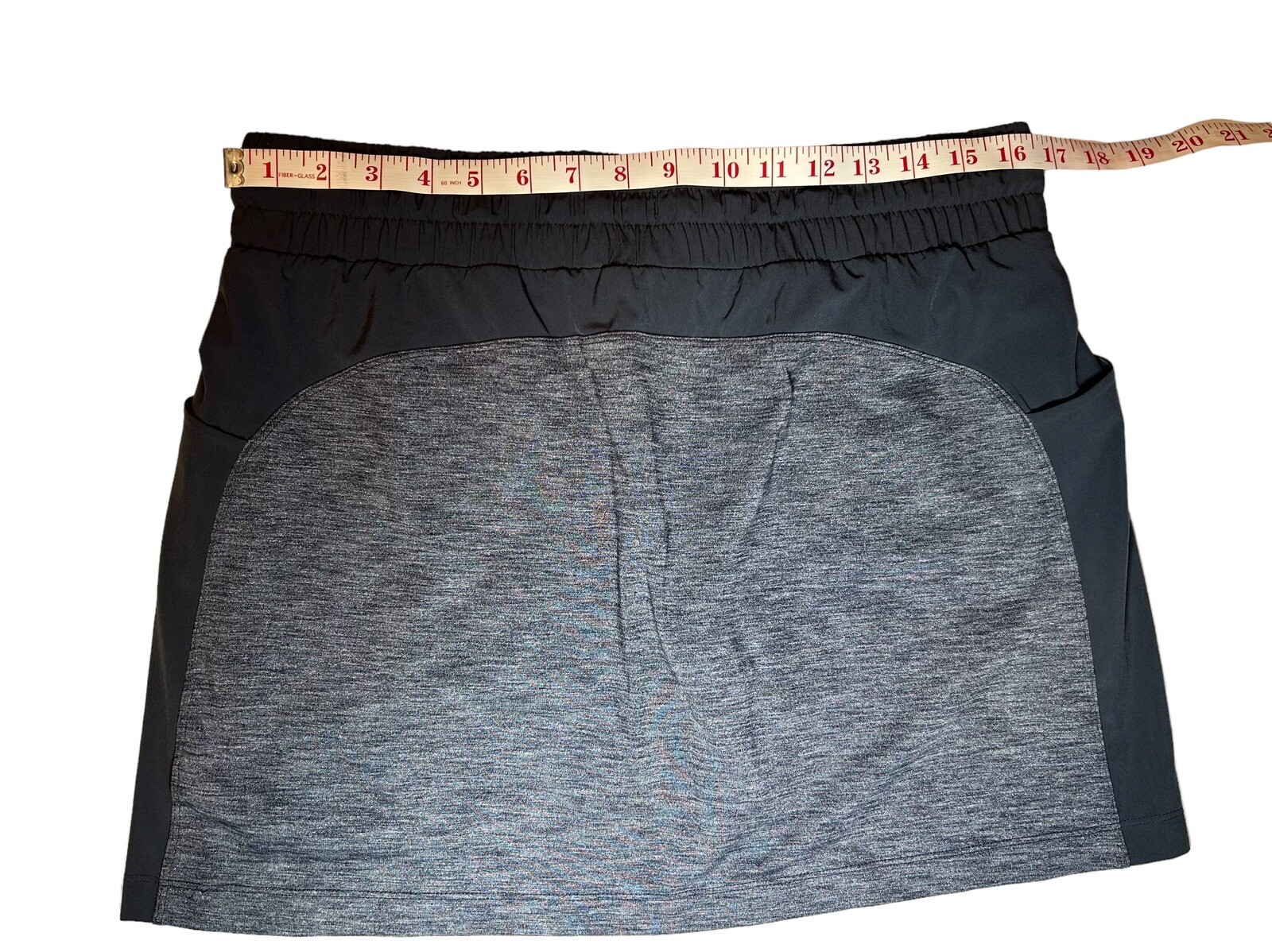 ATHLETA Excursion Skort Skirt Size MEDIUM Heather… - image 7