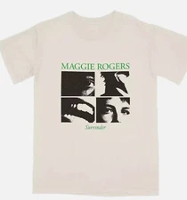 HOT Vtg Maggie Rogers Surrender Cotton White Full Size Unisex Shirt