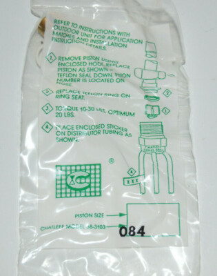 #ad Armstrong Lennox Danfoss HVAC Piston Orifice Kit .084 Orfice Chatleff 38 3103084 $13.87