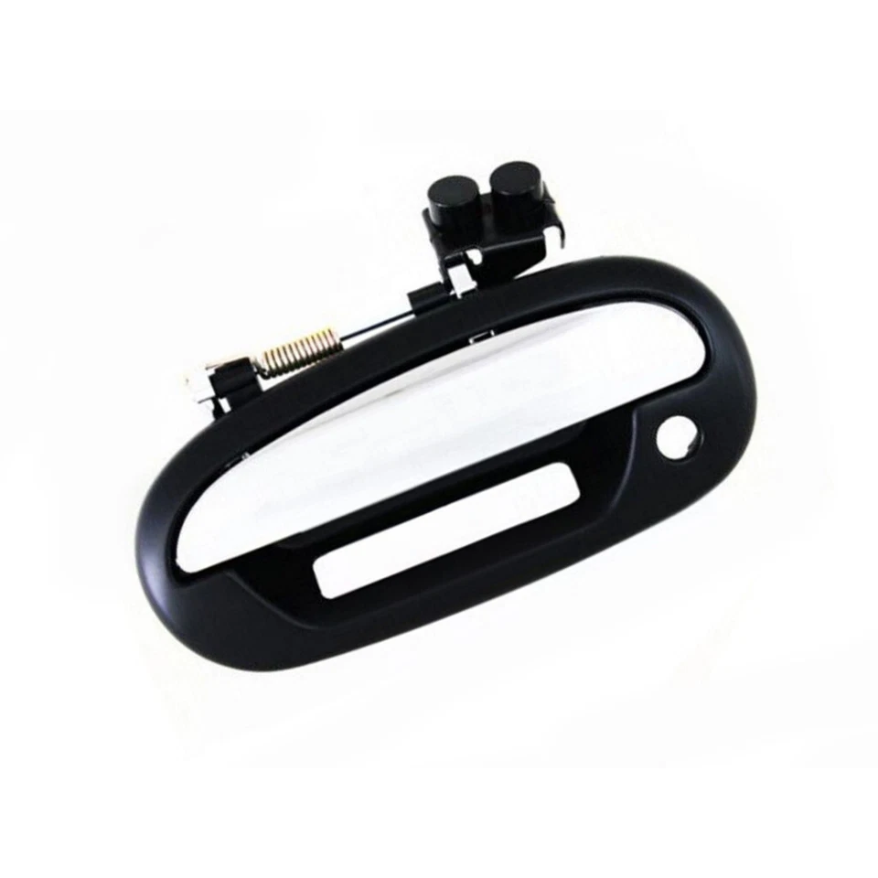 For 2002 Lincoln Blackwood Door Handle Exterior | Front Driver Side Chrome Lever - Image 3 of 4