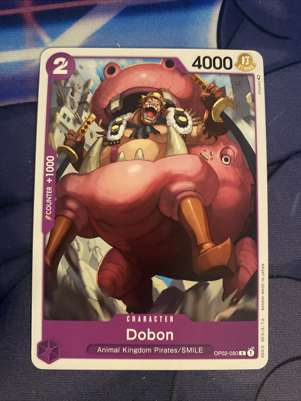 One Piece CCG Paramount War Dobon OP02-080