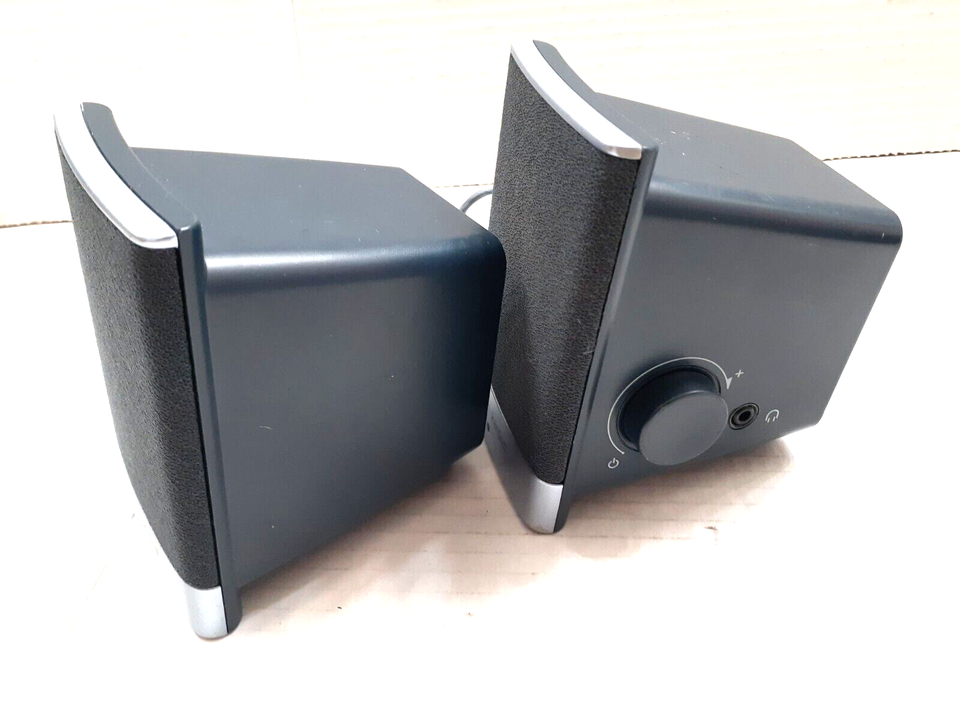 2 Compact Harman Kardon HP Replacment Computer Satellite Speakers HP