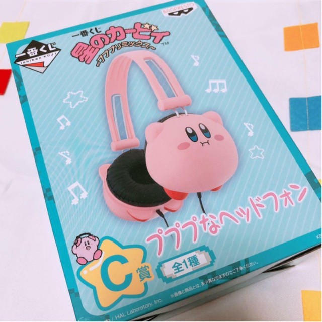 Kirby Headphones with Star / Japan Game Center Limited Items / BANDAI