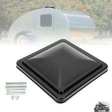 RV Roof Vent Cover Top Lid For Camper Trailer Fresh Air Ventilation Wind 14"X14"