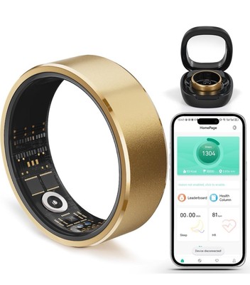 Health Tracker Fitness Ring Smart Ring for Health Monitor