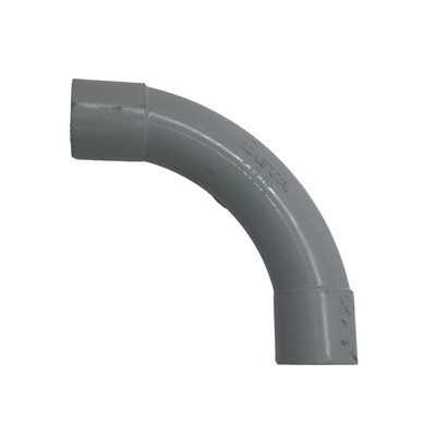 DETA Conduit Standard Bend PVC 25mm Gray 2761B