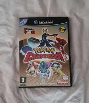 Pokemon Kolosseum mit Speicherkarte (Nintendo GameCube, 2004) - Europäische Version