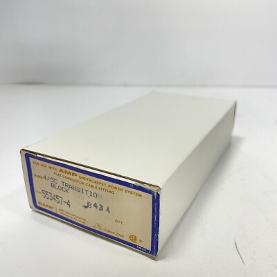 AMP 553457-4 Power Systems transitional block