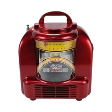 Sunstone AM/FM Juke Box Taco Bell Radio Red 4xAA Battery Powered Model RR5900
