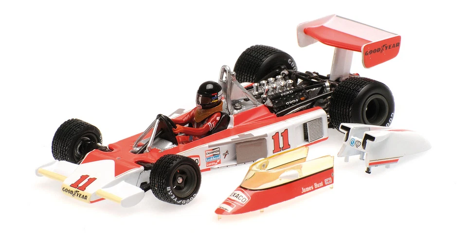 Minichamps McLaren M23 Japanese GP 1976 World Champion - James Hunt 1/43 Scale - Image 2 of 2