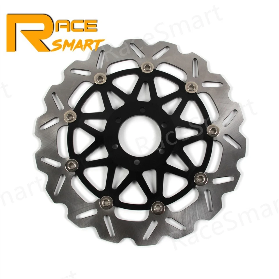 Rotores de disco de freno delanteros para Aprilia Mana 850 07-11 GT ABS 09-16 RSV 1000 98-00 Foto 4 de 4