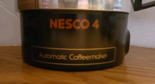 Vtg Nesco 4 Cup Aluminum Automatic Perk Coffee Pot Model 6180-20 Original Box - Picture 8 of 24