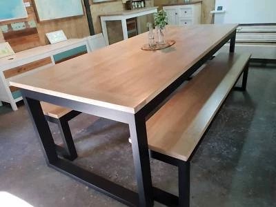 Made To Order U Shaped Legged Tables And Bench Seats Dining