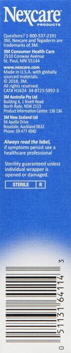 Nexcare Tegaderm Waterproof Transparent Dressing Film 2-3/8"X2-3/4" 8 Counts - Picture 4 of 4
