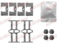 Quick Brake ZubehöRsatz, Scheibenbremsbelag 109-1863 FüR Honda