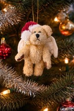 Vintage Boyds Bear angel ornament collection plush teddy retired