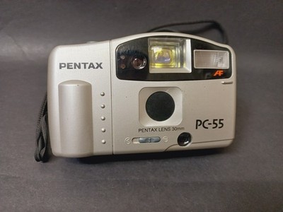 Vintage Camera Pentax PC-55, Film Camera Pentax 1990s, Point and Shot