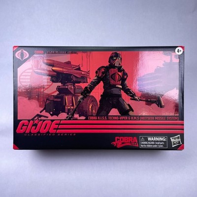 Cobra HISS Techno Viper & Heetseek Missile System GI Joe Classified Series NIB