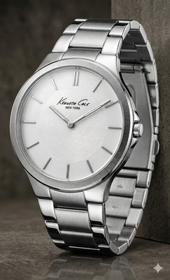 Kenneth Cole New York Unisex Armbanduhr KC4830   Silber / Slim Design