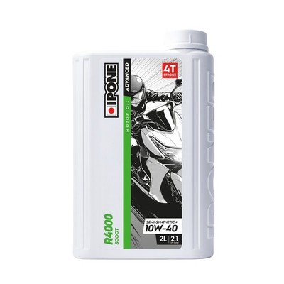 IPONE R4000 SCOOT 10W40 HALBSYNTHETISCH PLUS 2L MOTORÖL (AKC) ERSETZT 800384