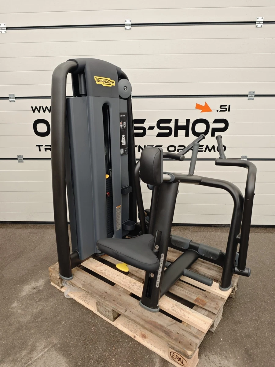 TECHNOGYM Selection Line PRO BLACK 700 – Ruderzugmaschine sitzend (Low Row)