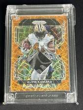 ALVIN KAMARA 1/1 GAME USED PATCH SWATCH 2022 JERSEY FUSION FROM 2021 PRIZM 🔥