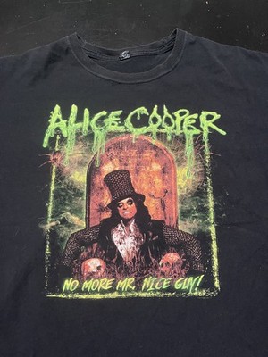 Alice Cooper No More Mr. Nice Guy! 2014 Tour T-Shirt, Black, Size: XXL