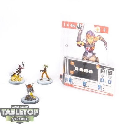 Star Wars: Shatterpoint - 3x Make The Impossible Possible Squad Pack - bemalt