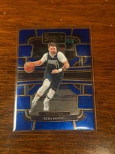 2023-24 Panini Select Blue 51 Concourse Luka Doncic