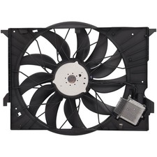 Black LH Radiator Fan Assembly for CLS63 2007-2011 CL63 2008-2014 2115002293