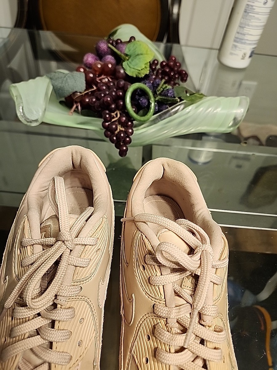 Size 9.5 - Nike Air Max 90 Premium Particle Beige W for sale