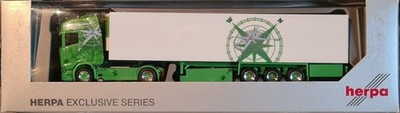Herpa SoMo Scania CS20HD S650 V8 MÜLLER Ermensee (CH) Discovery Kühlkoffer-SZ.