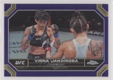 Virna Jandiroba Chrome 2024 Purple Refractor #194