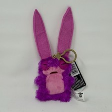 NWT Fuggler Keychain Series 5 Lord Long Ears Plush Stuffed Key Ring 4 