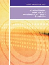Strategic Management: Concepts and Cases : Pearson New Internatio