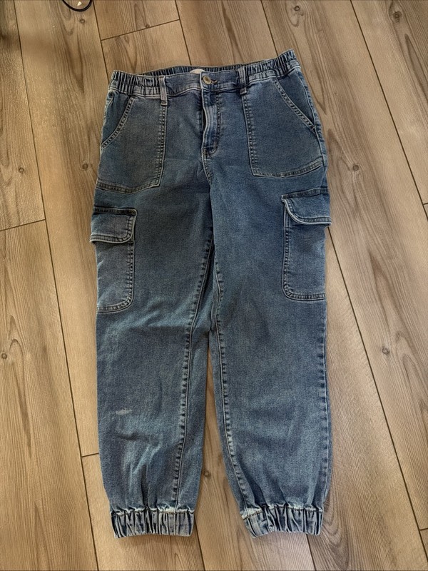 SOL Cargo Mom Jeans High Rise Sz 13