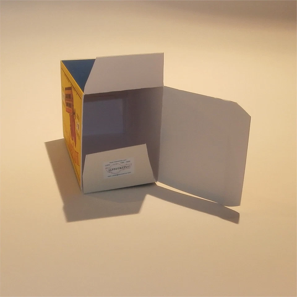 Matchbox Major Pack 5 a Massey Ferguson Harvester D Style Repro Box - Image 4 of 4