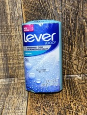 Lever 2000 Original Bar Soap Box Vintage Made in USA 3.15 Oz.