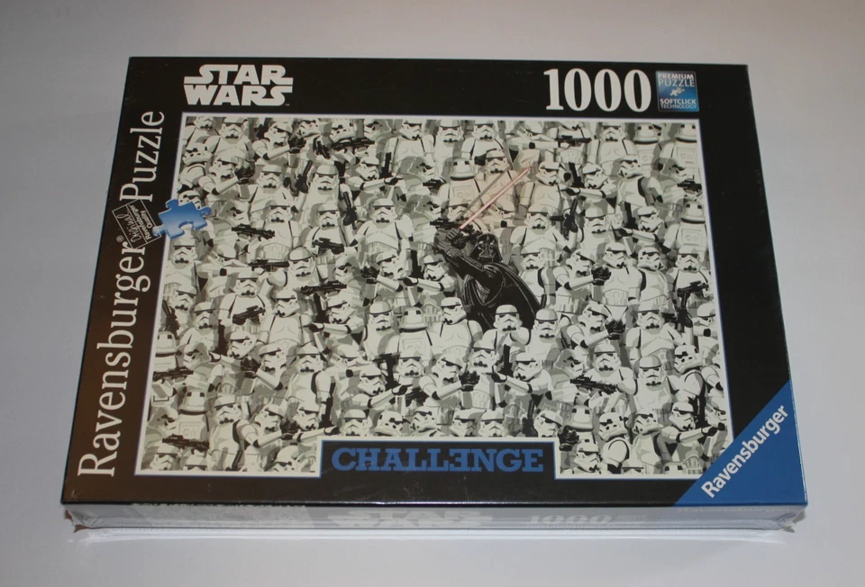 Ravensburger Star Wars Jigsaw Puzzle Challenge 1000 Pc NEW SEALED Darth Vader - Image 2 of 4