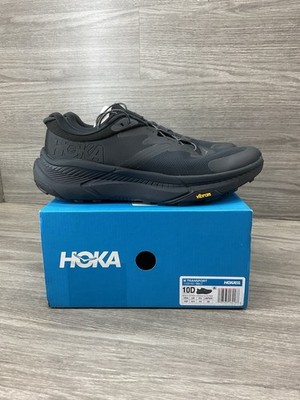 Hoka One One Transport mens Triple Black Athletic Sneakers size 10 HOKA Transport X Unisex Black/Black – Holabird Sports main image 4