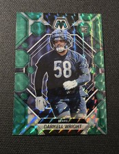 Darnell Wright 2023 Panini Mosaic Green Mosaic Rookie #307 Chicago Bears NFL