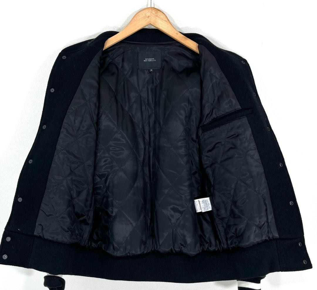 Saturdays Nyc Osaka Varsity Jacket Black | eBay Saturdays Nyc Osaka Varsity Jacket Black | eBay