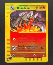 Pokemon Karte - Houndoom - 14/147 - Aquapolis - HoloReverse - ENG - Near Mint